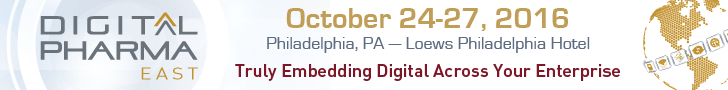 10th Digital Pharma East: Philadelphia, Pennsylvania, USA, 24-27 October 2016 10th Digital Pharma East: Philadelphia, Pennsylvania, USA, 24-27 October 2016