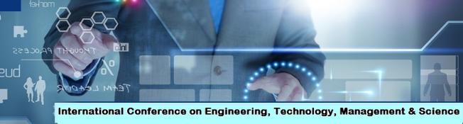 4th International Conference on Engineering, Technology, Management and Science - ICETMS 2017: Dubai, United Arab Emirates, 12-13 April 2017