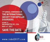 The International Society for Bipolar Disorders (ISBD) 2017: Arlington, Virginia, USA, 4-7 May 2017