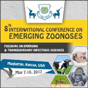 8th International Conference on Emerging Zoonoses: Manhattan, Kansas, USA, 7-10 May 2017 8th International Conference on Emerging Zoonoses: Manhattan, Kansas, USA, 7-10 May 2017
