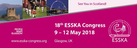 18th ESSKA Congress: Glasgow, Scotland, UK, 9-12 May 2018 18th ESSKA Congress: Glasgow, Scotland, UK, 9-12 May 2018