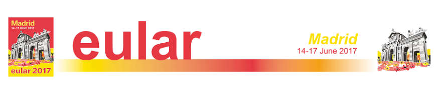 EULAR 2017 - Annual European Congress of Rheumatology: Madrid, Spain, 14-17 June 2017 EULAR 2017 - Annual European Congress of Rheumatology: Madrid, Spain, 14-17 June 2017