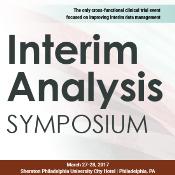 Interim Analysis Symposium: Philadelphia, Pennsylvania, USA, 27-28 March 2017 Interim Analysis Symposium: Philadelphia, Pennsylvania, USA, 27-28 March 2017