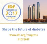 International Diabetes Federation (IDF) 2017 Congress: Abu Dhabi, United Arab Emirates, 4-8 December 2017 International Diabetes Federation (IDF) 2017 Congress: Abu Dhabi, United Arab Emirates, 4-8 December 2017