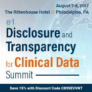 Disclosure and Transparency for Clinical Data Summit