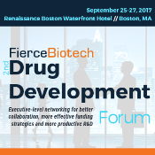 FierceBiotech 2nd Drug Development Forum: Boston, Massachusetts, USA, 25-27 September 2017