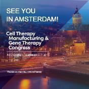 Cell Therapy Manufacturing & Gene Therapy Congress: RAI Amsterdam, Europaplein, NL 1078 GZ, Amsterdam, Netherlands, 6-7 December 2017 Cell Therapy Manufacturing & Gene Therapy Congress: RAI Amsterdam, Europaplein, NL 1078 GZ, Amsterdam, Netherlands, 6-7 December 2017