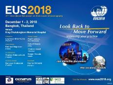 The 21st International Symposium on Endoscopic Ultrasonography (EUS 2018): King Chulalongkorn Memorial Hospital, 1873 Rama IV Road, Pathum Wan, Bangkok, 10330, Thailand, 1-2 December 2018 The 21st International Symposium on Endoscopic Ultrasonography (EUS 2018): King Chulalongkorn Memorial Hospital, 1873 Rama IV Road, Pathum Wan, Bangkok, 10330, Thailand, 1-2 December 2018
