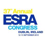 37th Annual ESRA Congress (ESRA 2018): The Convention Centre Dublin (CCD), Spencer Dock, North Wall Quay, Dublin, 1, Ireland, 12-15 September 2018
