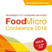 FoodMicro 2018 - 26th International ICFMH Conference, 3-6 Sep 2018, Berlin