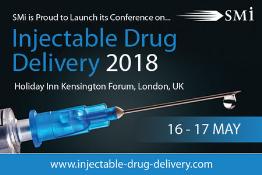 Injectable Drug Delivery: London, England, UK, 15-17 May 2018