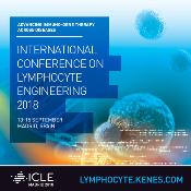 ICLE 2018: International Conference on Lymphocyte Engineering 2018: Melia Avenida America, Calle de Juan Ignacio Luca de Tena, 36, Madrid, 28027, Spain, 13-15 September 2018 ICLE 2018: International Conference on Lymphocyte Engineering 2018: Melia Avenida America, Calle de Juan Ignacio Luca de Tena, 36, Madrid, 28027, Spain, 13-15 September 2018