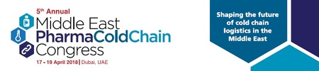 Middle East Pharmaceutical Cold Chain Conference: TBA, Dubai, 939513, United Arab Emirates, 17-19 April 2018 Middle East Pharmaceutical Cold Chain Conference: TBA, Dubai, 939513, United Arab Emirates, 17-19 April 2018