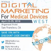 7th Digital Marketing for Medical Devices West