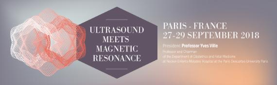 Ultrasound Meets Magnetic Resonance: Paris, France, 27-29 September 2018